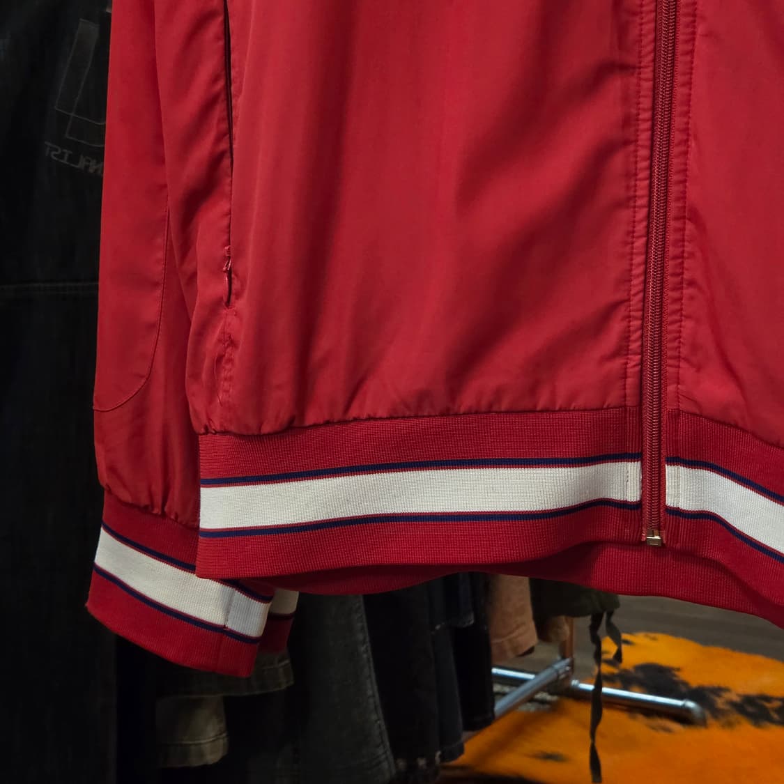 카파 올드스쿨 캐나다 자수 패치 바람막이 봄버 상품이미지4