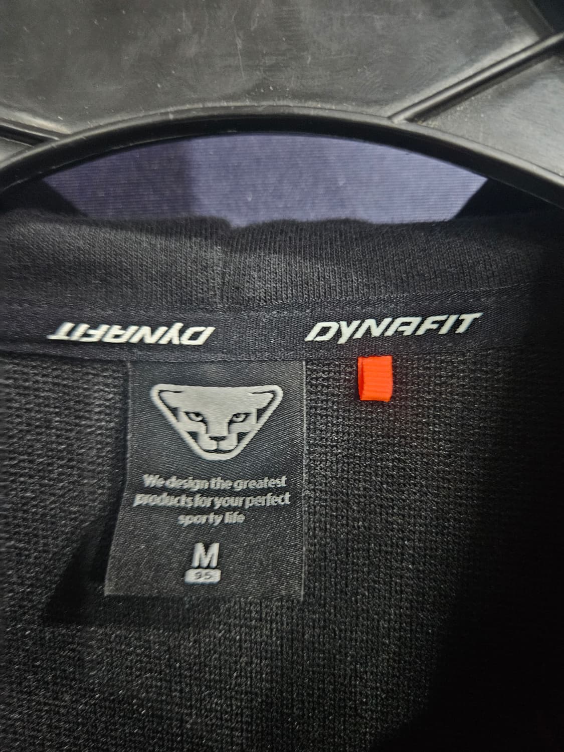 다이나핏 프린팅 블랙 남성 세미오버핏 95 포켓 후드티  상품이미지3