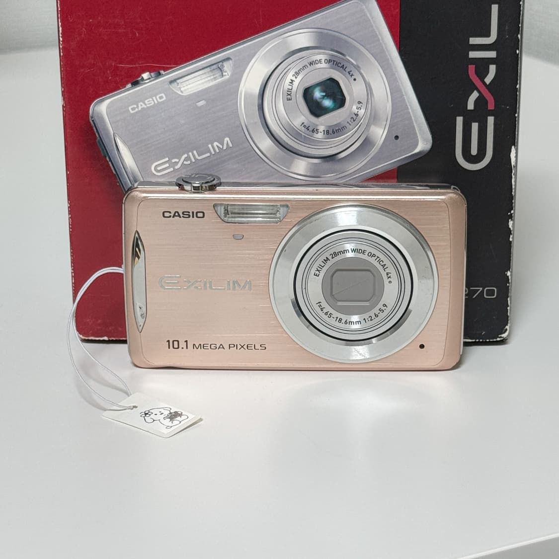 카시오 엑슬림 Z270 로즈골드 빈티지디카 상품이미지7