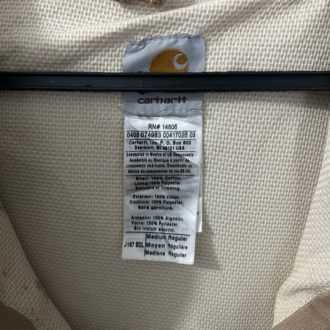 (L) 칼하트 J167 액티브 자켓 상품이미지8