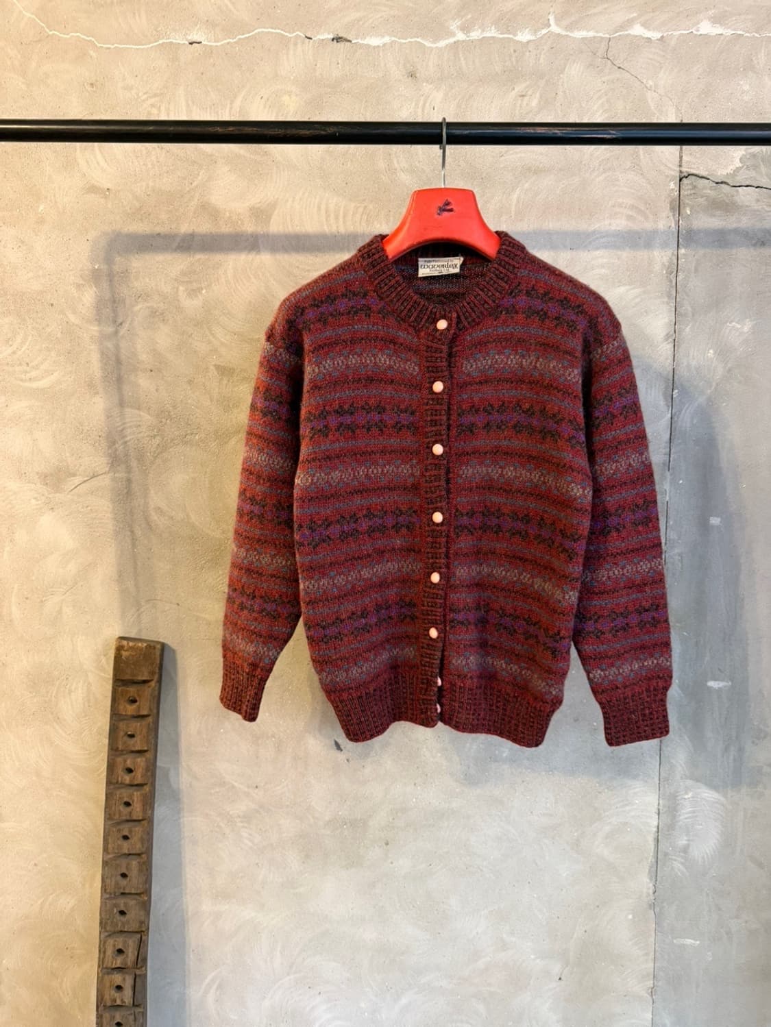 Waverley 스코티쉬 셔틀랜드울 가디건 66~77 상품이미지4