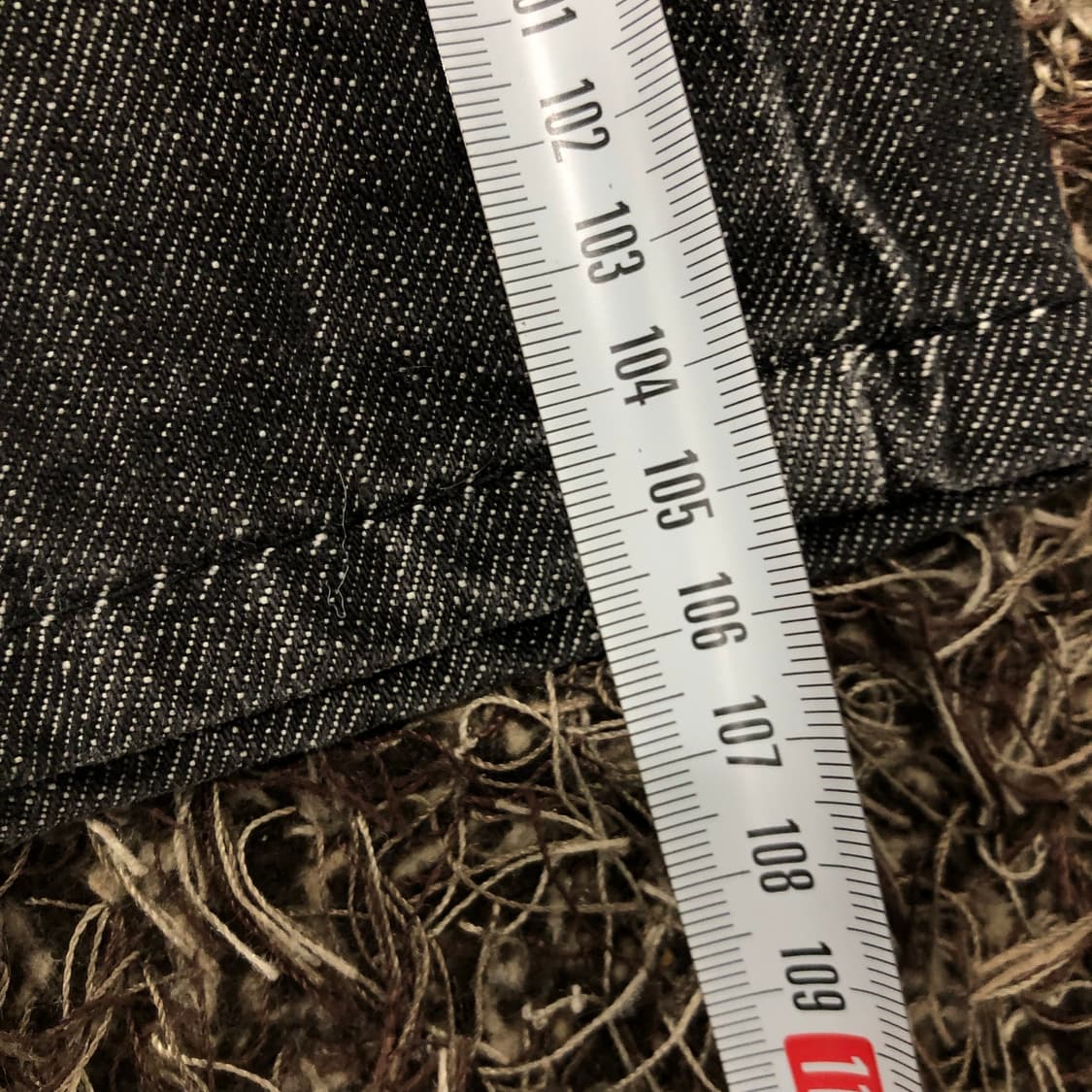 32 후부 올드스쿨 흑청 워싱 힙합 데님 팬츠 상품이미지10