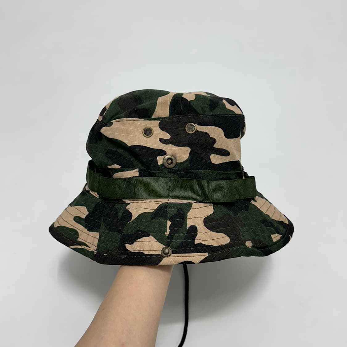 vintage 카모 버킷햇 상품이미지4