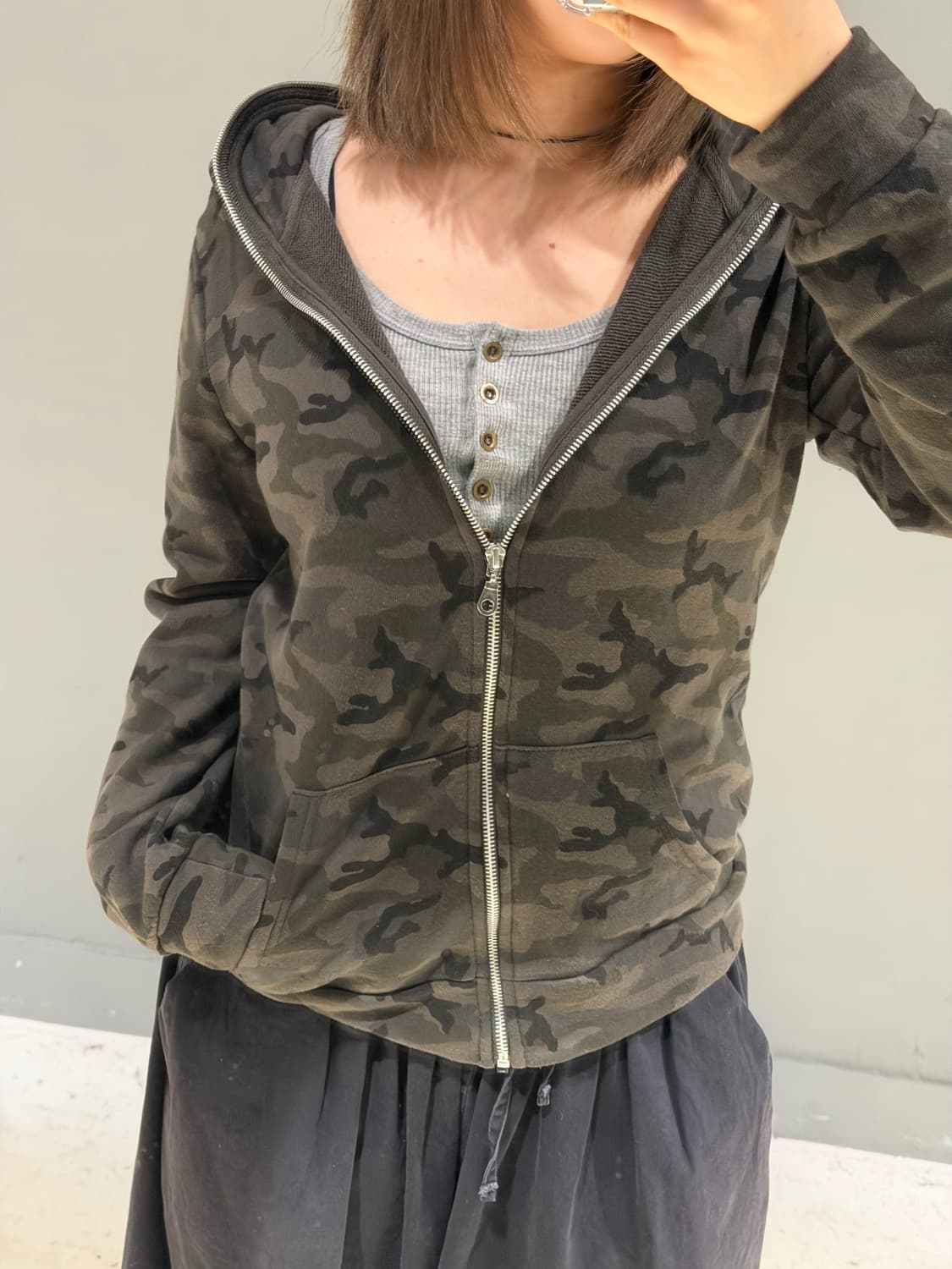 in the attic camo full zip-up 상품이미지5