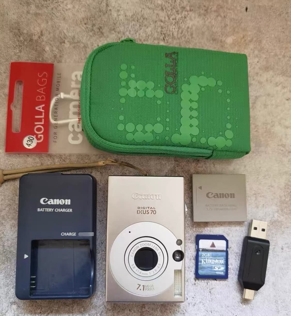 A급)캐논 익서스 70 CANON IXUS 70 빈티지 디지털카메라 디카 상품이미지6