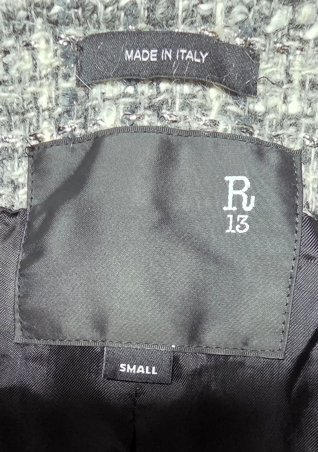 R13 트위드 자켓  S 사이즈!!!!! 상품이미지6