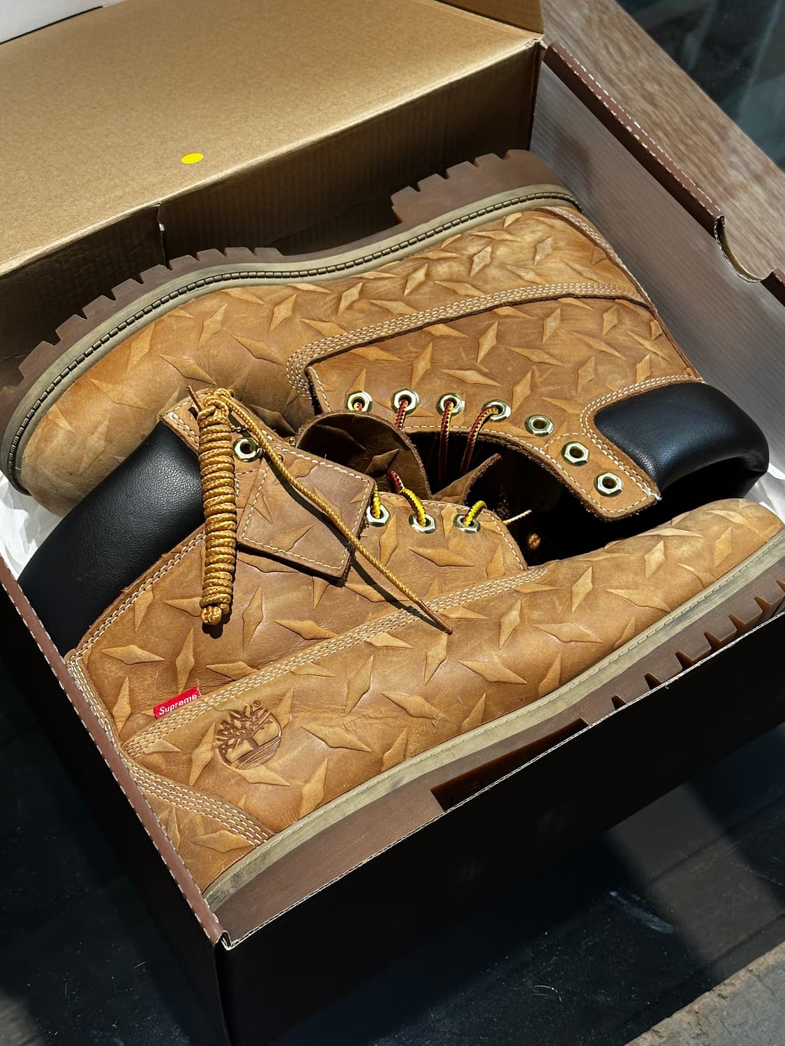 슈프림 팀버랜드 6인치 프리미엄 워터프루프 부츠 다이아몬드 상품이미지1