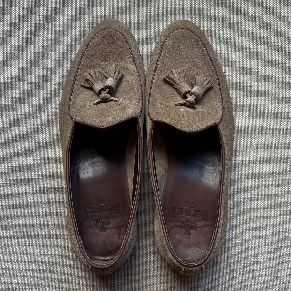 [43 1/2] Berwick 5084 벨지안 샌드 스웨이드 상품이미지7