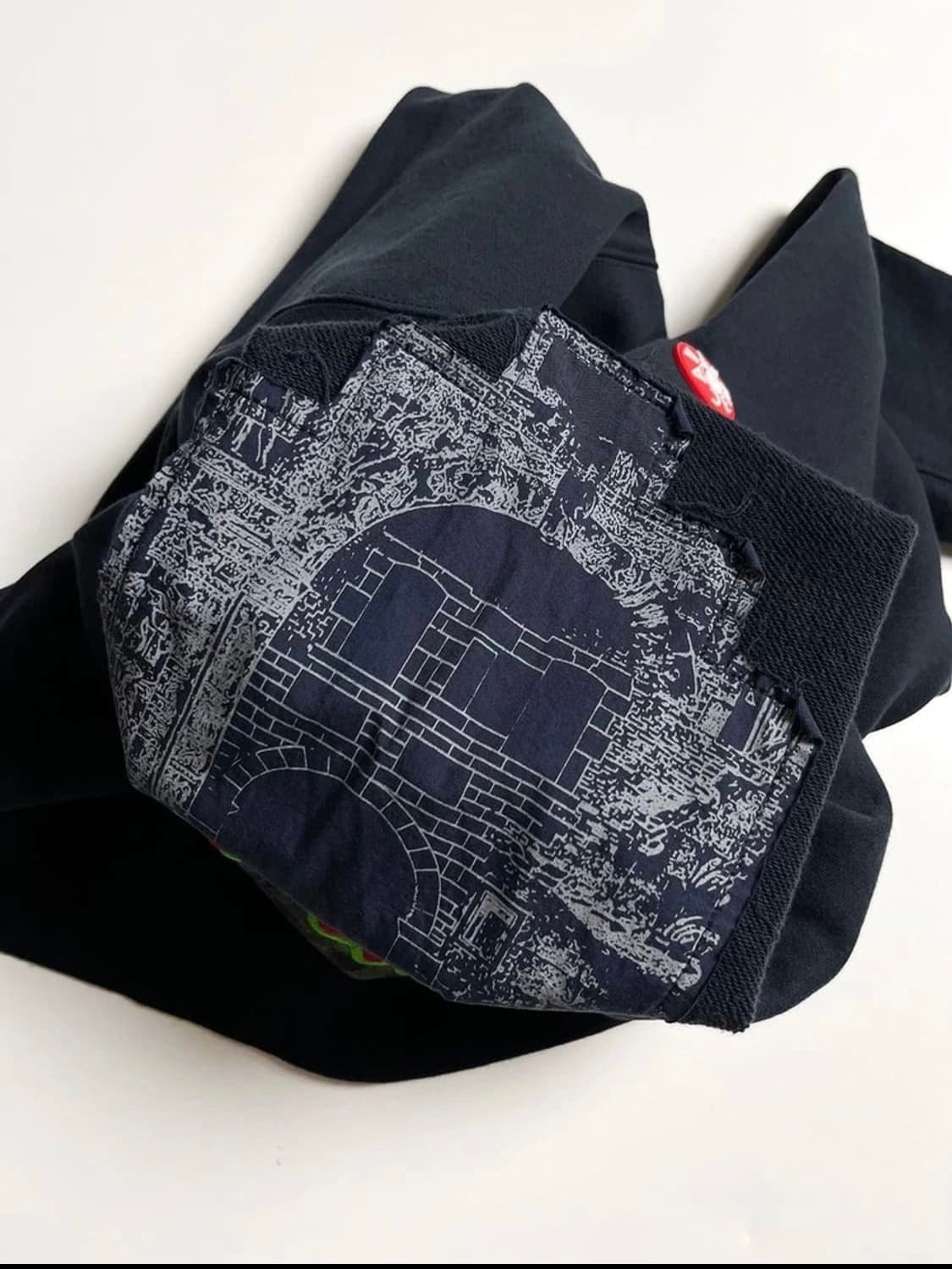 카브앰트 멀티 배색 재팬 맨투맨 PN3873 상품이미지5