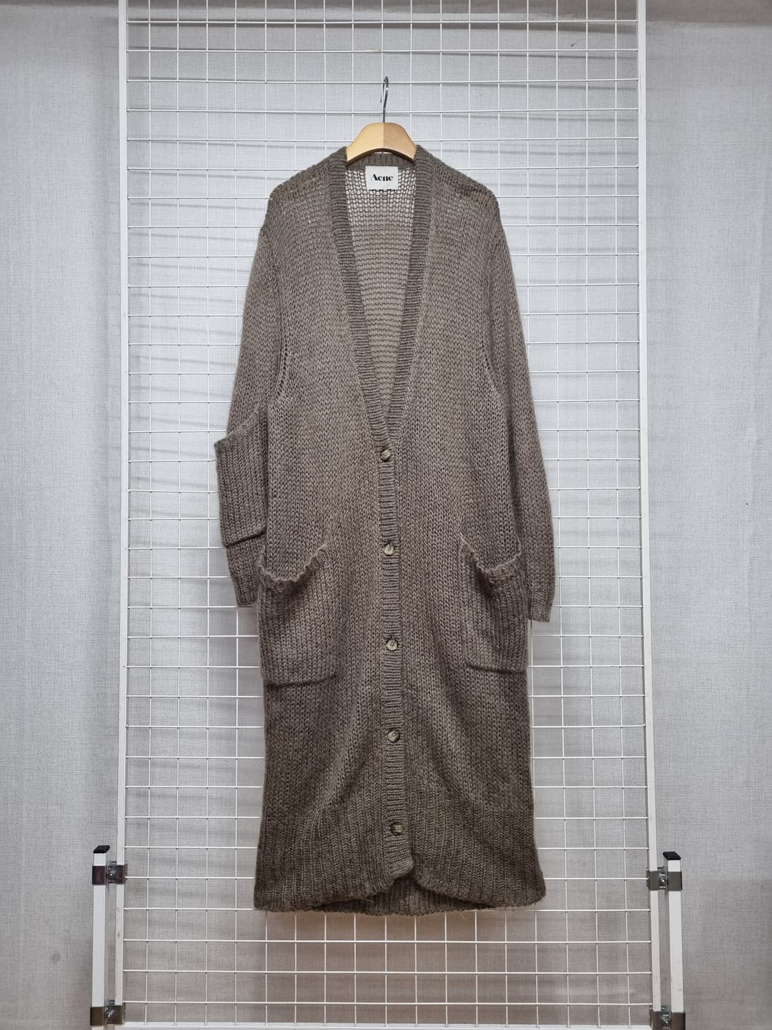 아크네 모헤어 니트가디건 상품이미지1