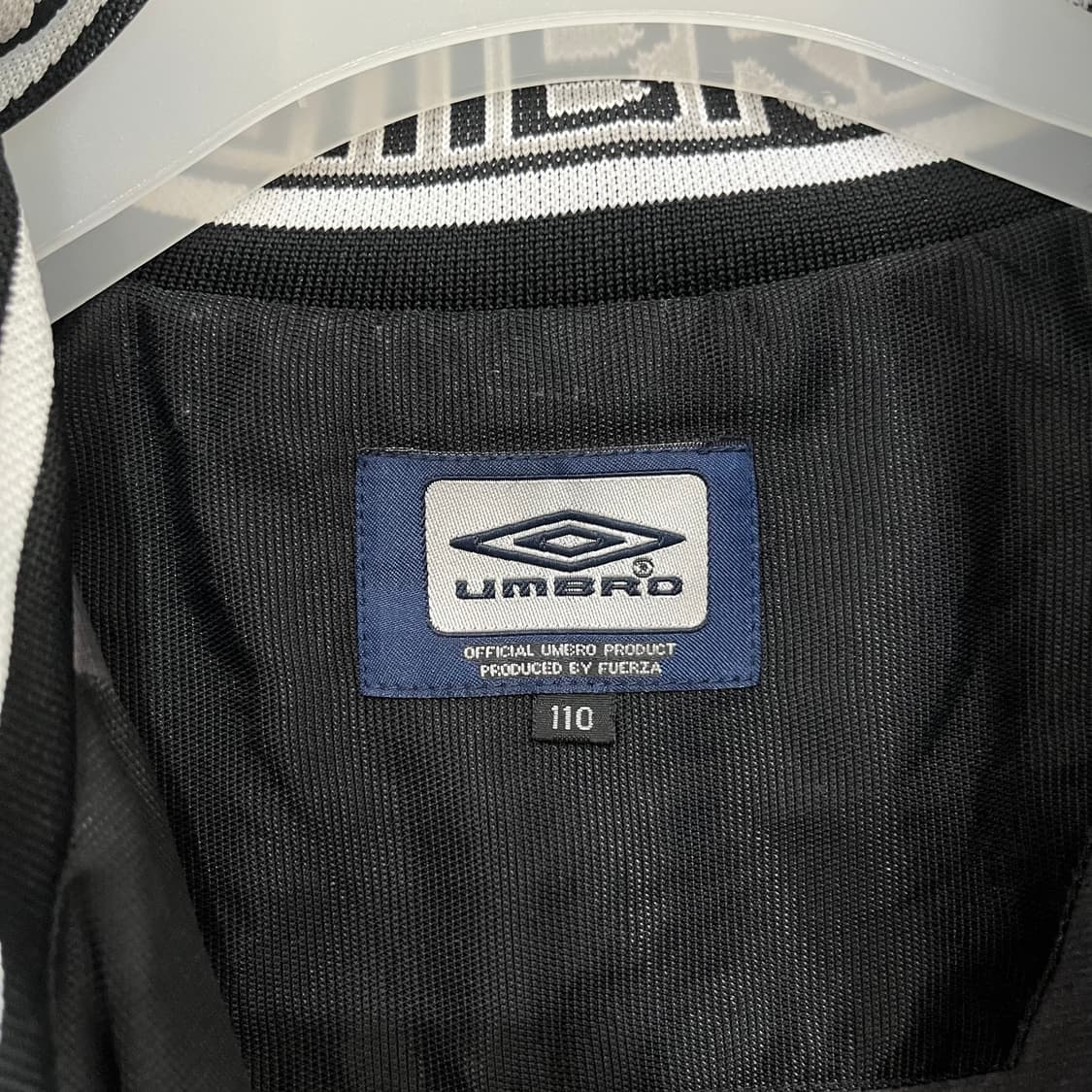 엄브로 00s 사이드라인 빅로고 바람막이 점퍼 상품이미지7