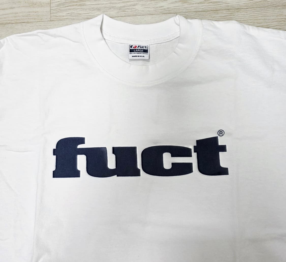 [L] Fuct 퍽트 OG 로고 롱슬리브 화이트 상품이미지1