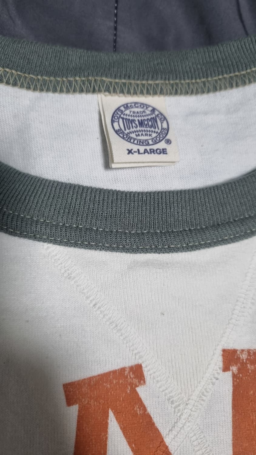 토이즈맥코이 26SS TMC2629 스누피 반팔 티셔츠 오프화이트 XL 상품이미지3