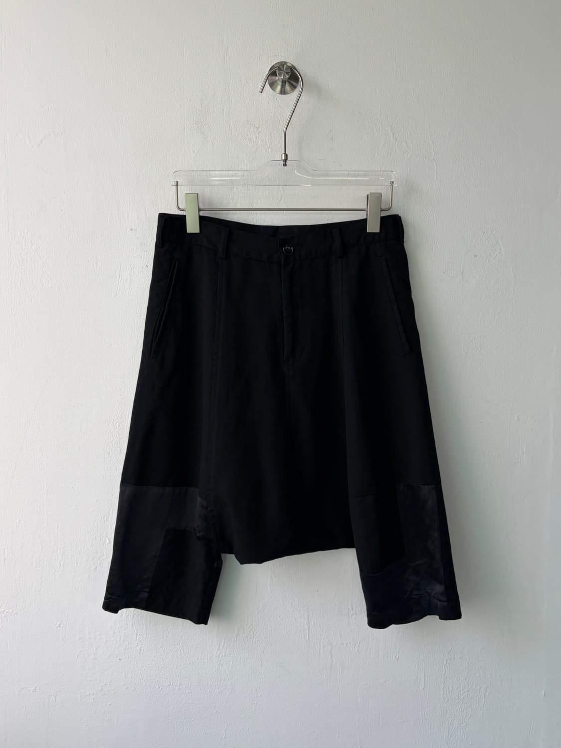 블랙 꼼데가르송 큐프라 사루엘 팬츠 상품이미지2