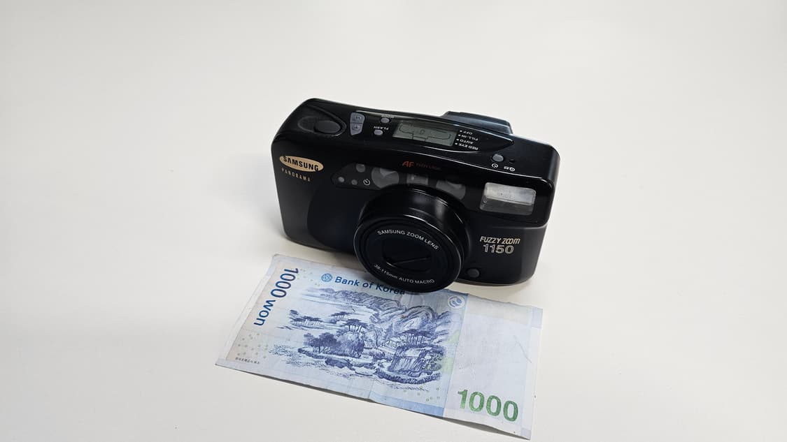 작례O 심해진 필카 삼성 케녹스 퍼지줌 1150 필름카메라 빈티지 상품이미지1