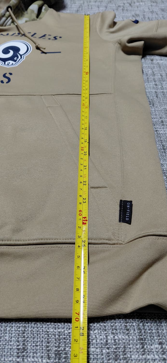 나이키 NFL LA 램스 기모 후드티 M 상품이미지10