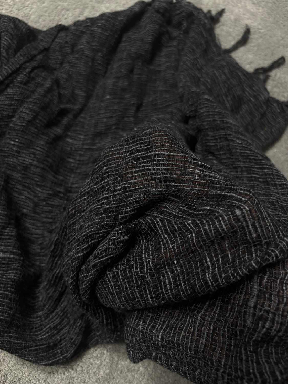 Vintage punk grunge mood scarf 상품이미지3