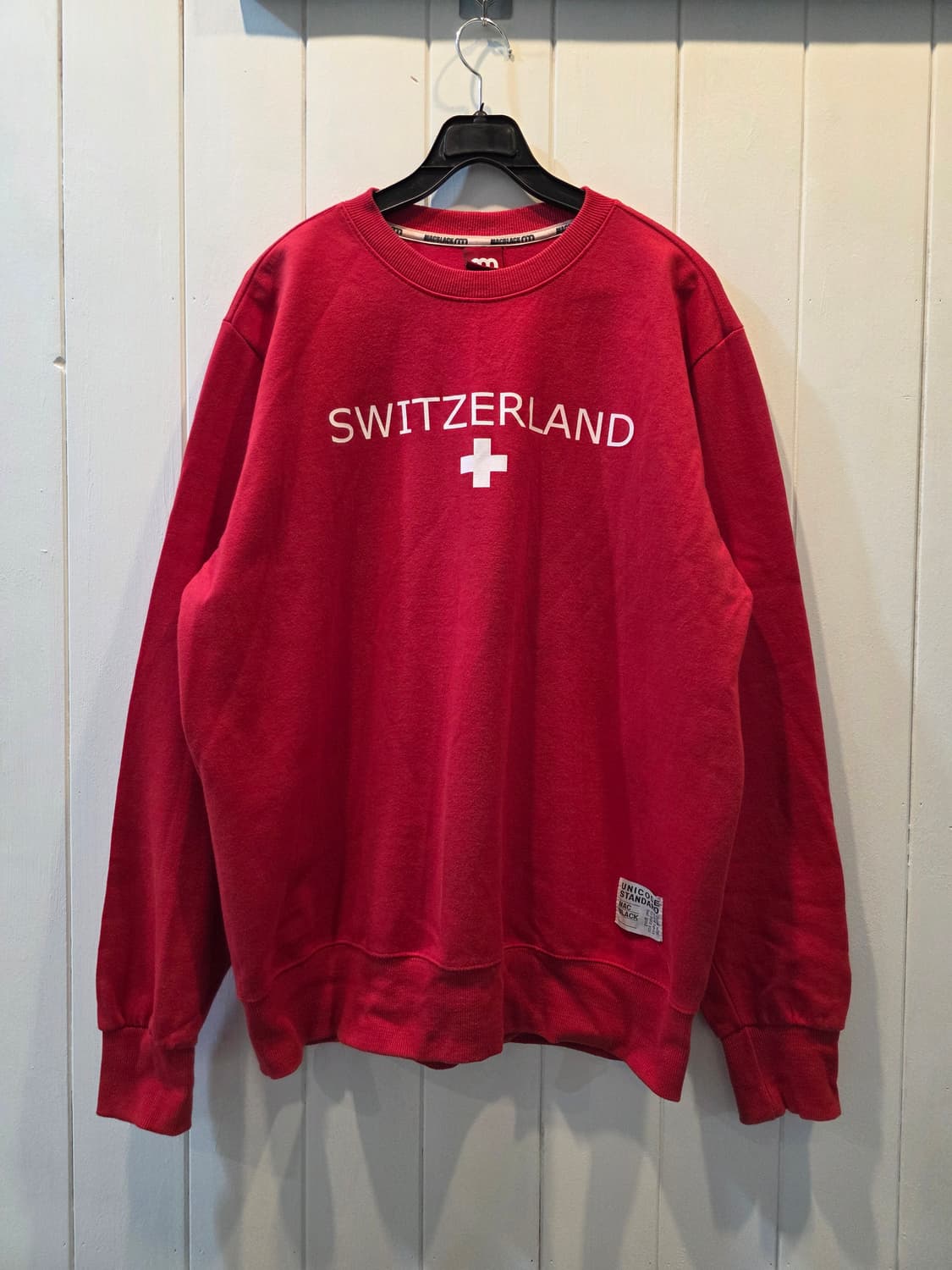 (남녀공용) K-SWISS 맨투맨 상품이미지1