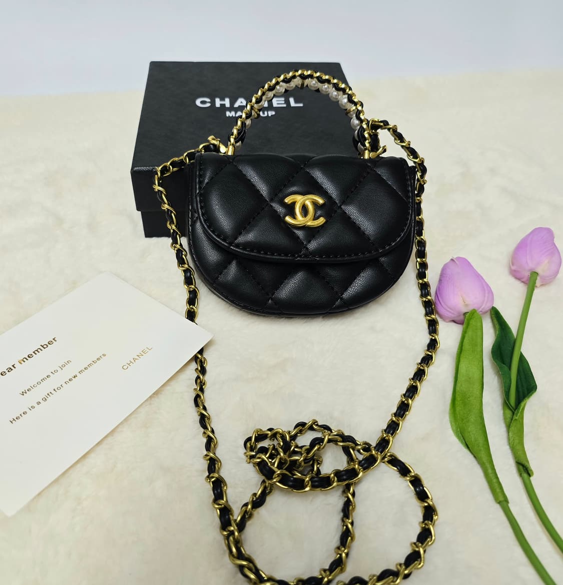 샤넬진주탑핸들백(vip기프트)미니백 상품이미지3