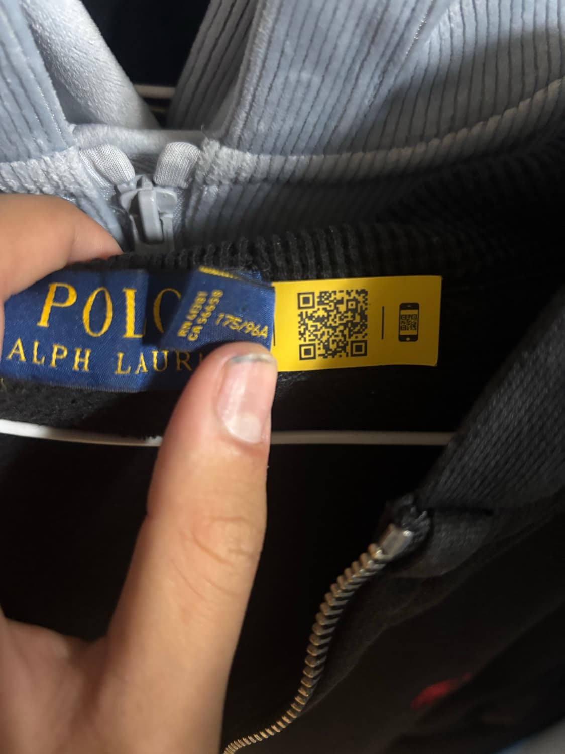 폴로 기모 후드집업 판매합니다. 상품이미지2