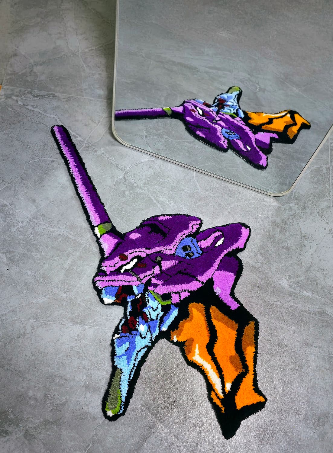 에반게리온 초호기 러그 주문제작 상품이미지1