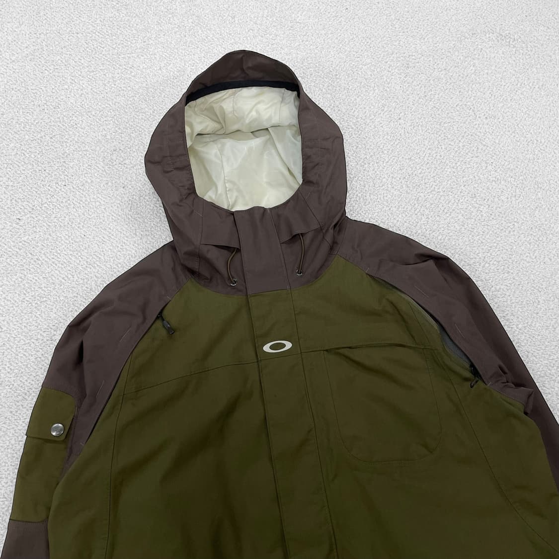 오클리 Oakley 00s 아카이브 바람막이 자켓 브라운 카키 상품이미지2