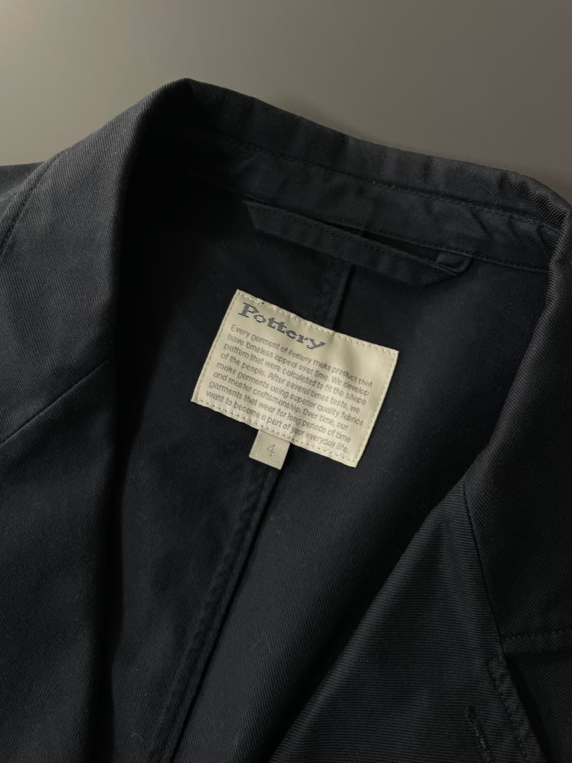 [4] POTTERY 포터리 워시드 스포츠 자켓 상품이미지7