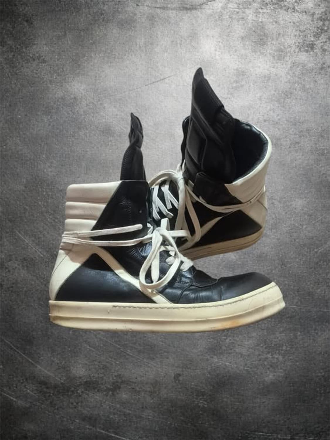 [Rick Owens] geobasket black milk 상품이미지2