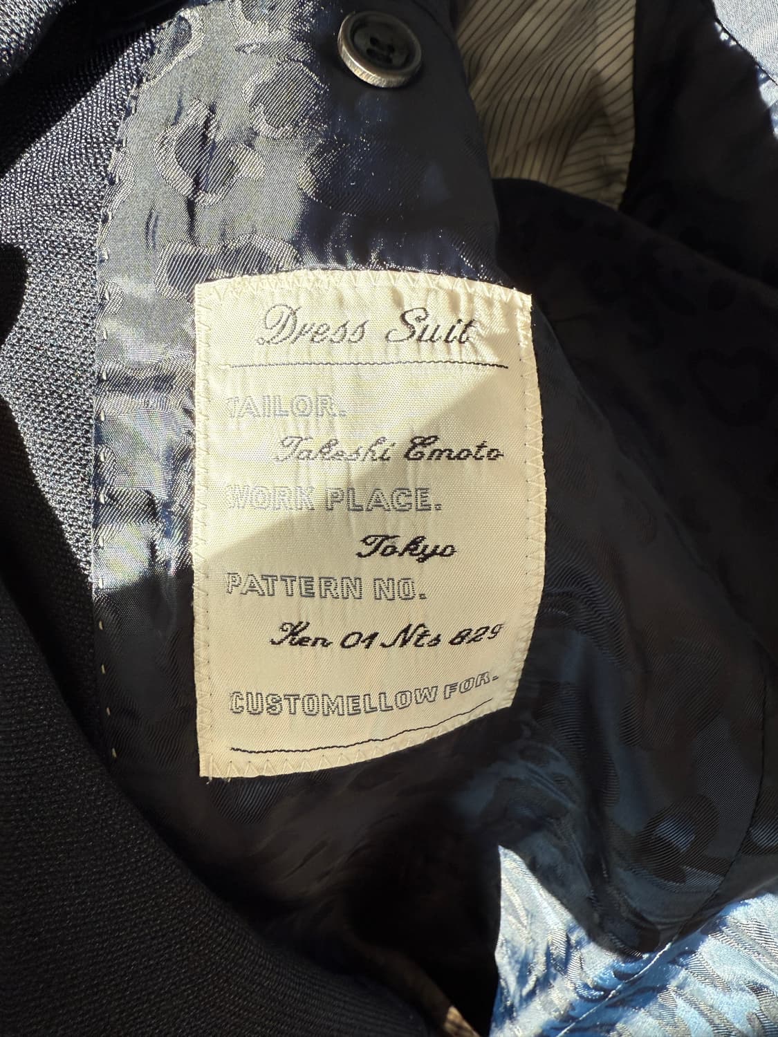 커스텀멜로우(customellow) 2버튼 울 자켓 상품이미지7