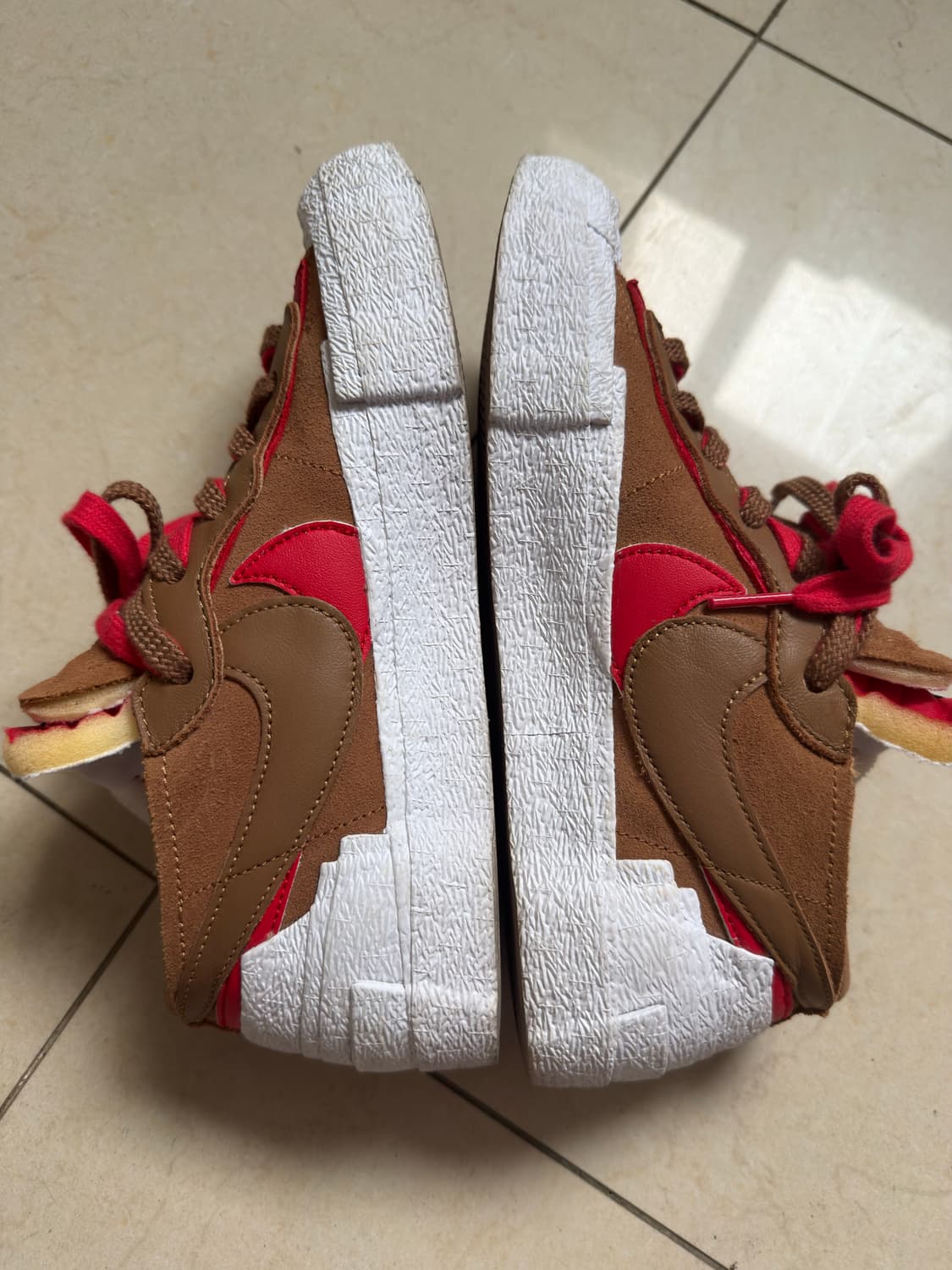 나이키 x 사카이 블레이저 로우 브리티쉬 탄 상품이미지4