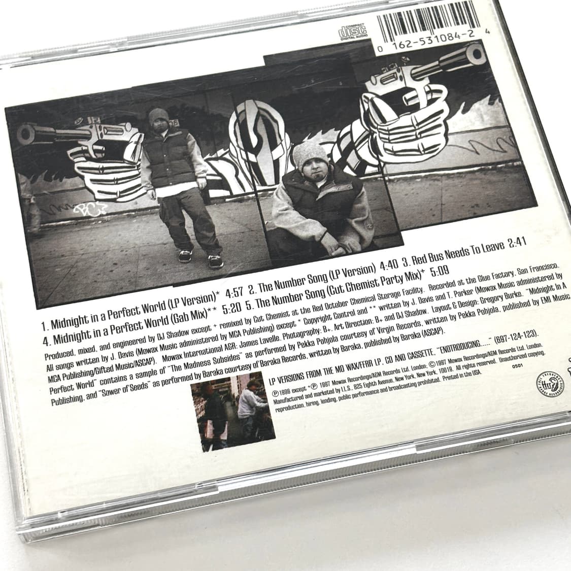 DJ Shadow - Midnight In A Perfect World 상품이미지7