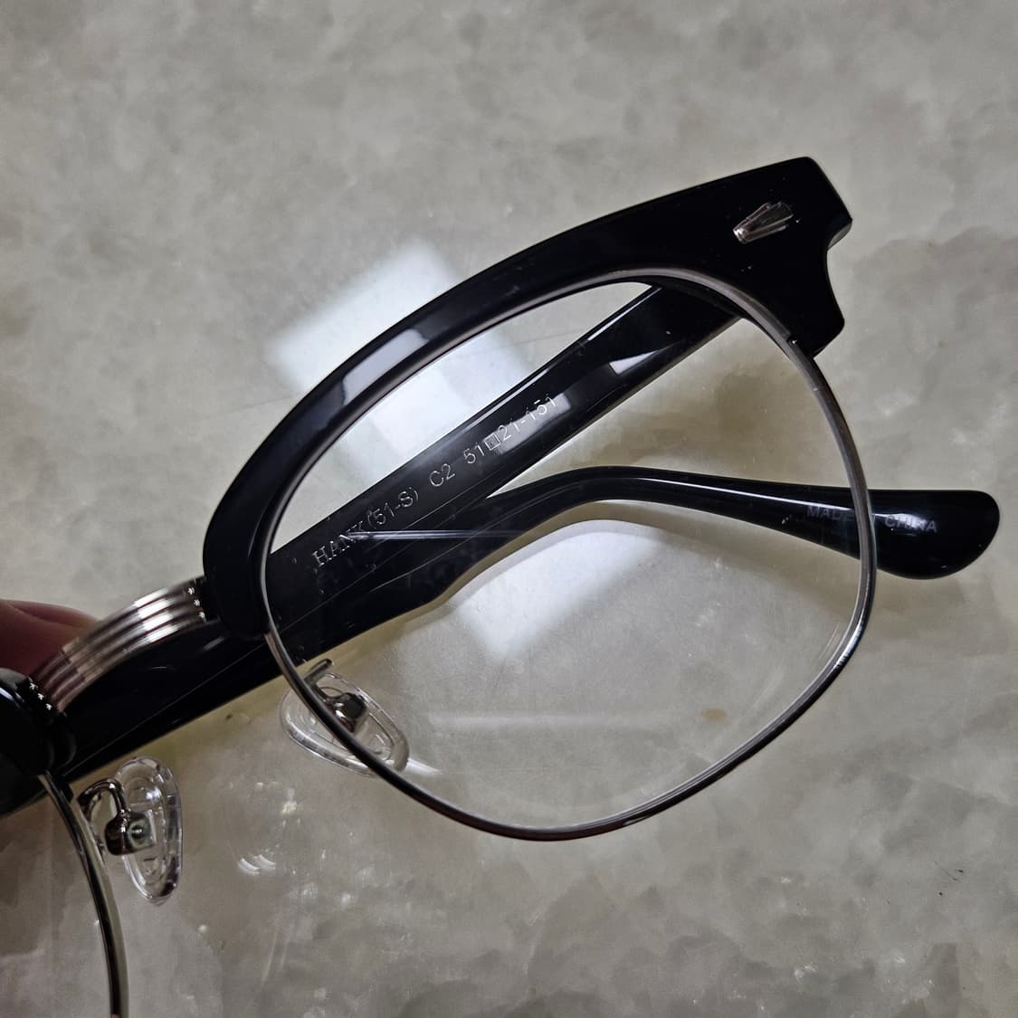 새제품 2개 합쳐서 가격 애쉬크로프트 휴즈 &앰버옵티컬 행크 새제품 안경 상품이미지3