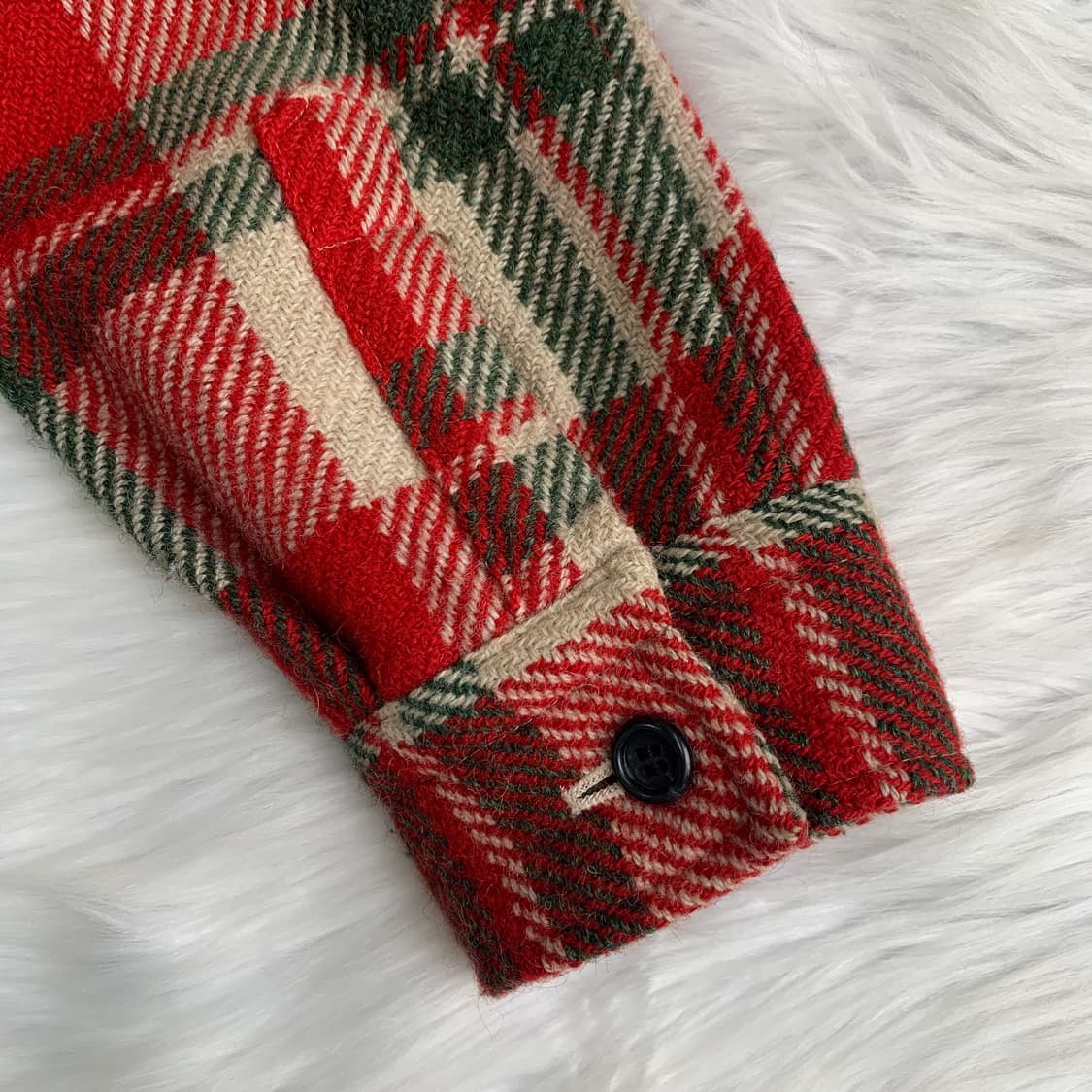 일본 빈티지 MEN'S JAC 포켓 체크 셔츠 자켓 1681 상품이미지7