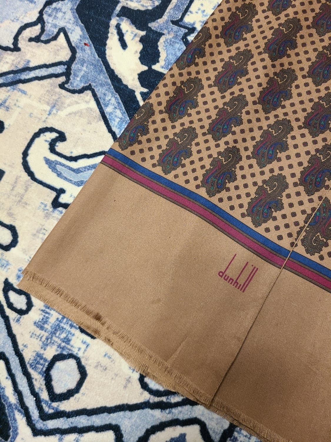 던힐 vtg 실크 머플러 상품이미지2