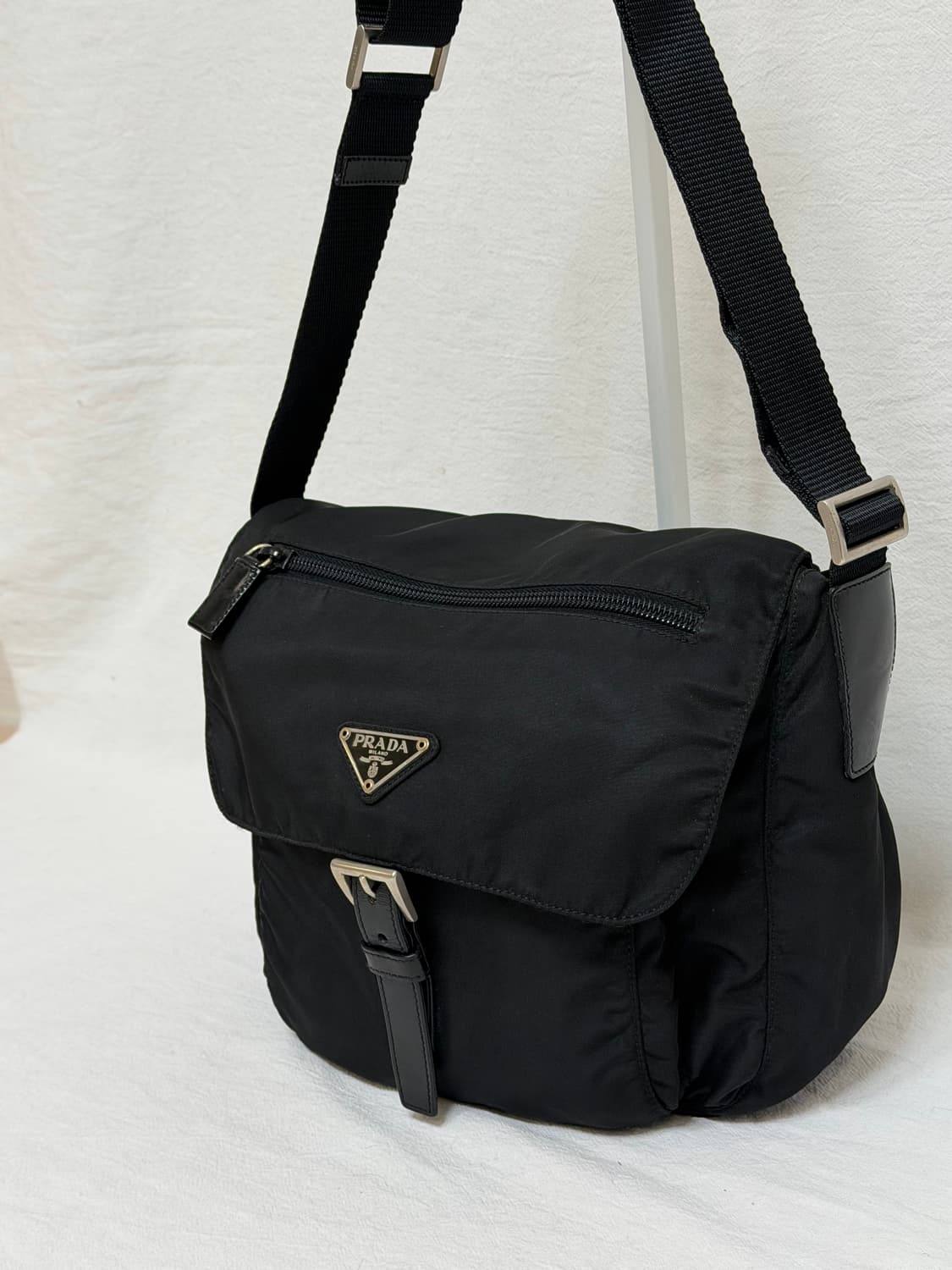 정품 프라다 포코노 나일론 메신저백 크로스백 숄더백 주우재백 상품이미지7