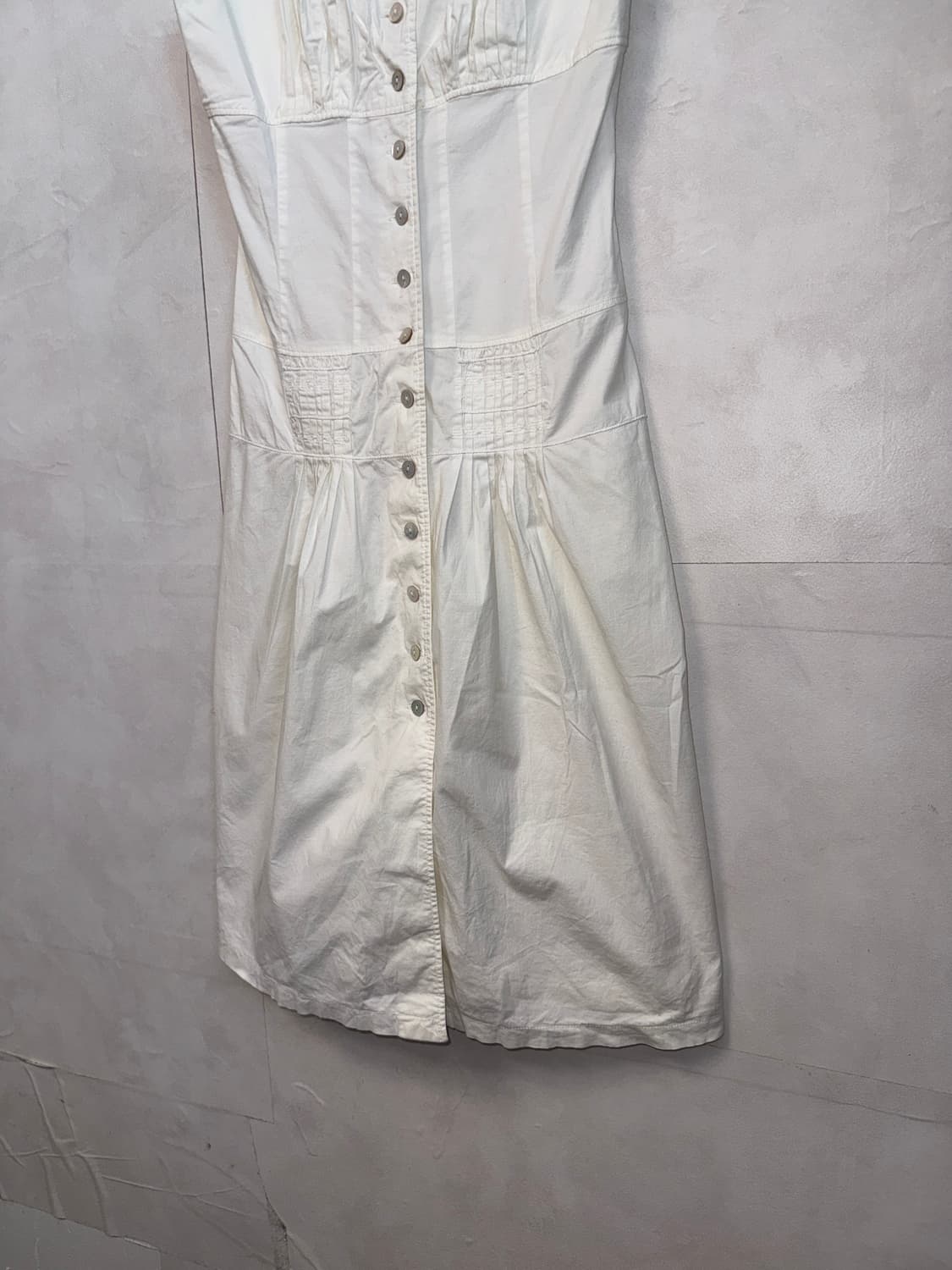 Alberta ferretti white button ops 상품이미지4