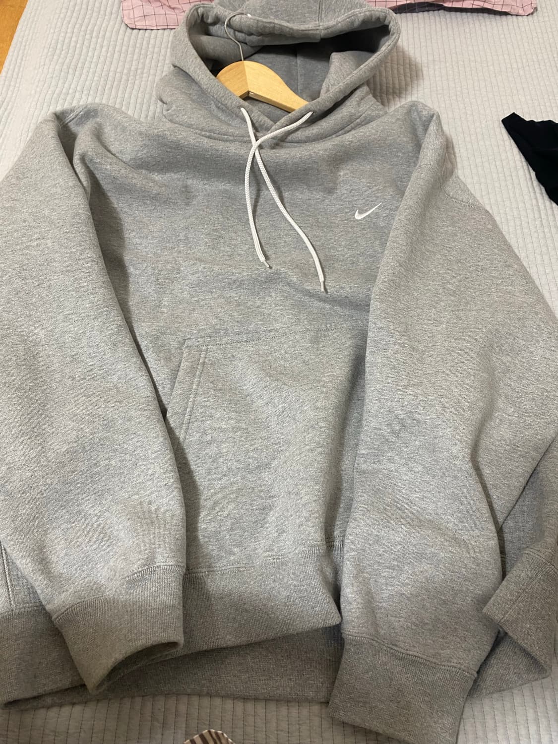 나이키 회색 후드티 상품이미지1