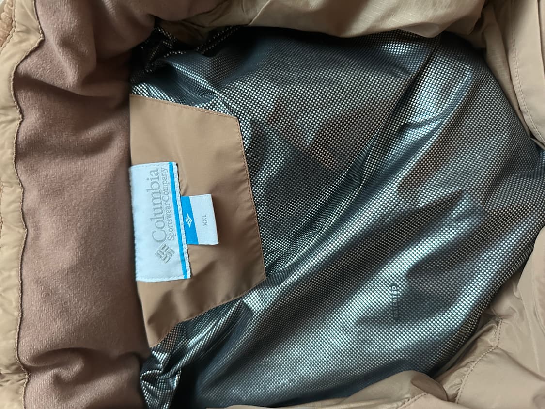 Columbia 베이지 코듀로이 다운 / 프리미엄 라인 / XXL 상품이미지4