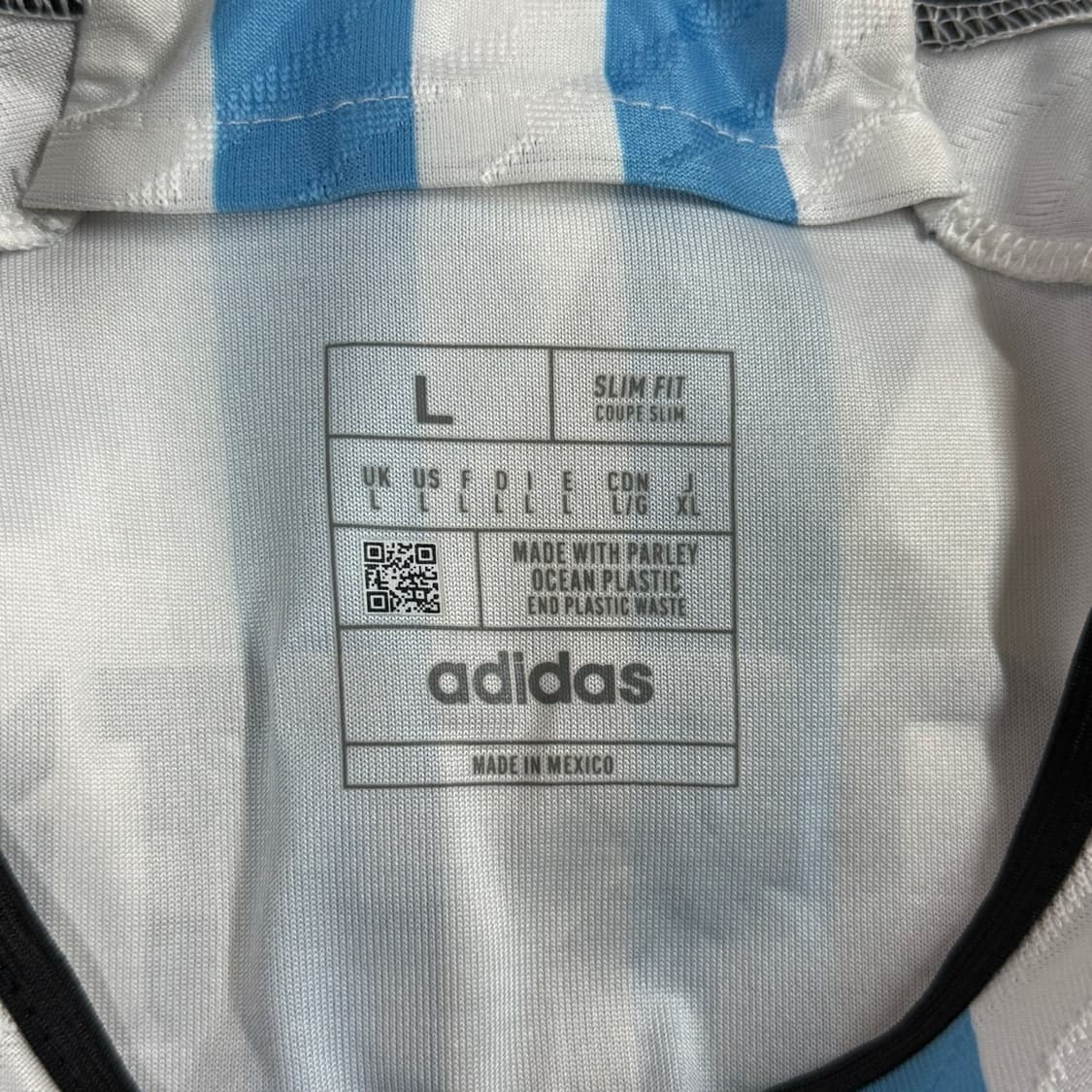 [L] 아디다스 22 아르헨티나 홈 유니폼 (라우타로 마르티네스) 상품이미지6