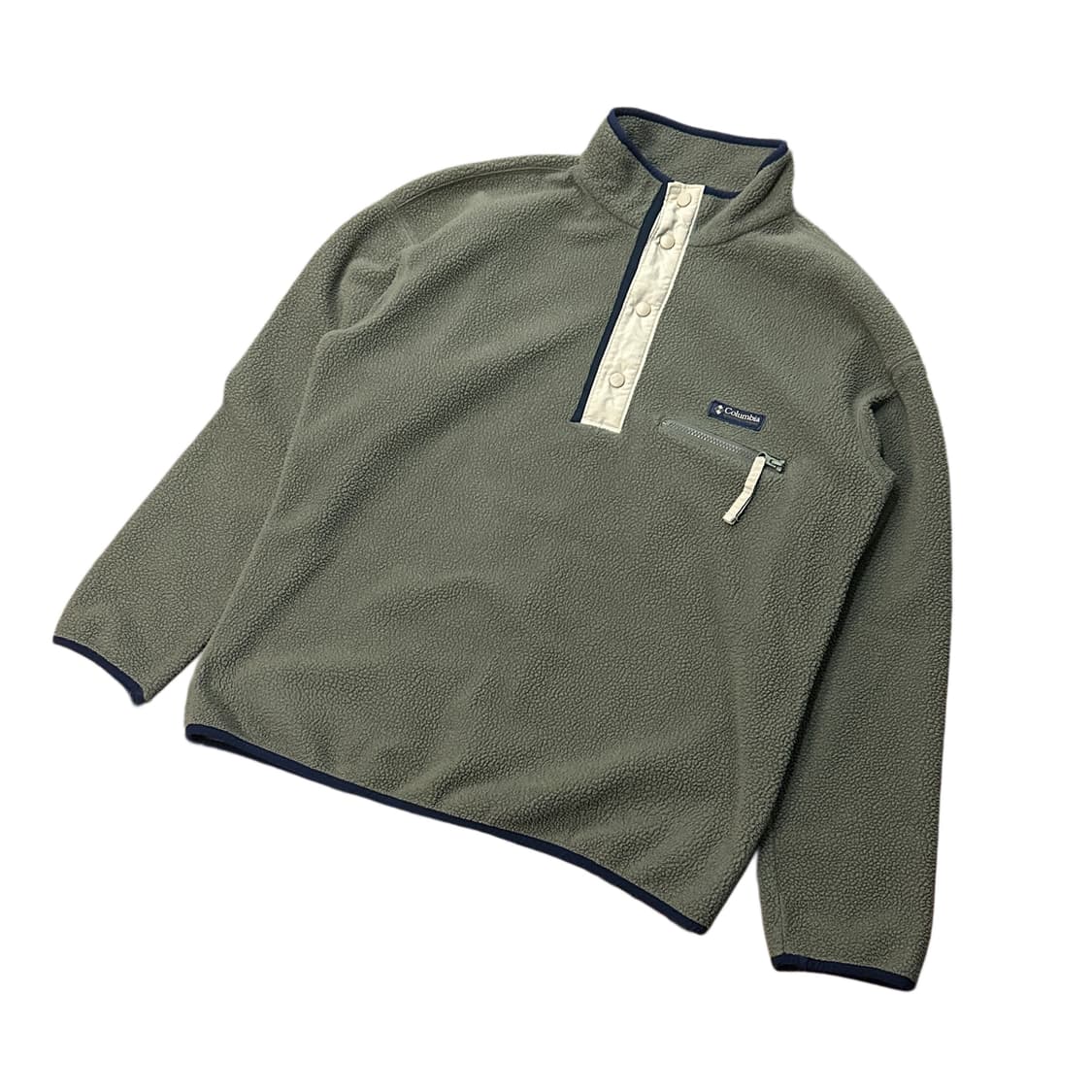 컬럼비아 플리스 풀오버 스냅티 (XL/105) 신칠라 상품이미지1