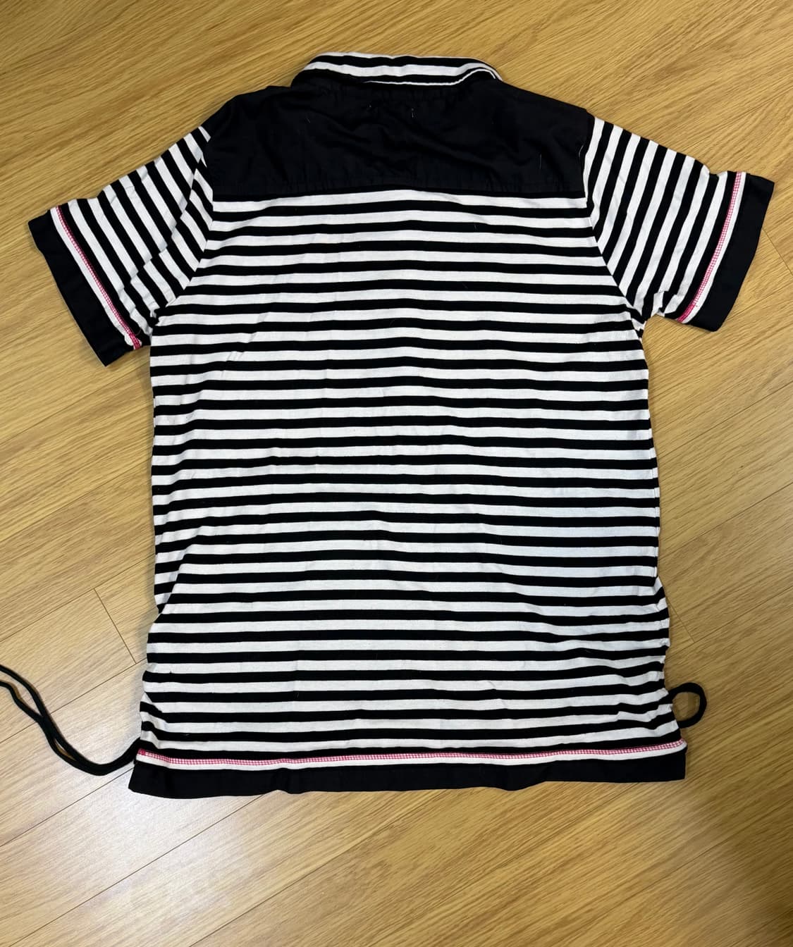 빈티지 스트라이프 카라 반팔  상품이미지4