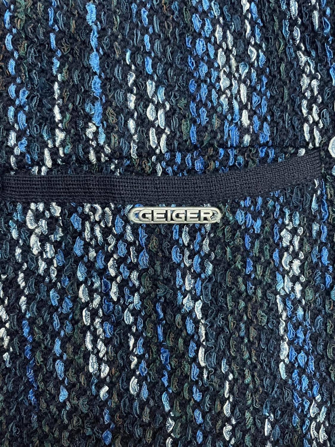 가이거 GEIGER 패턴 가디건 42 상품이미지4