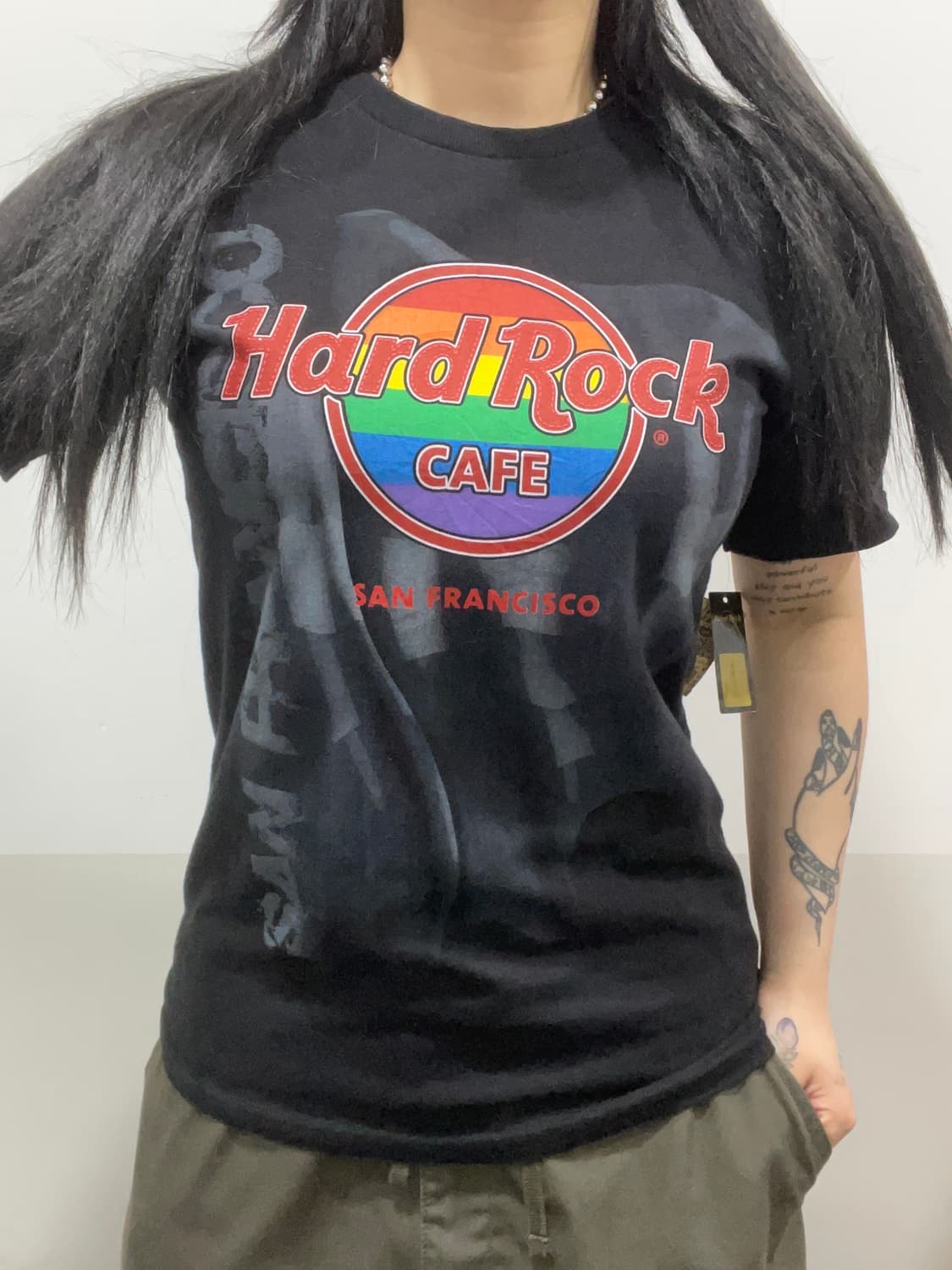 (데드스탁)Hard Rock Cafe 하드락카페 샌프란시스코 반팔티셔츠 상품이미지1