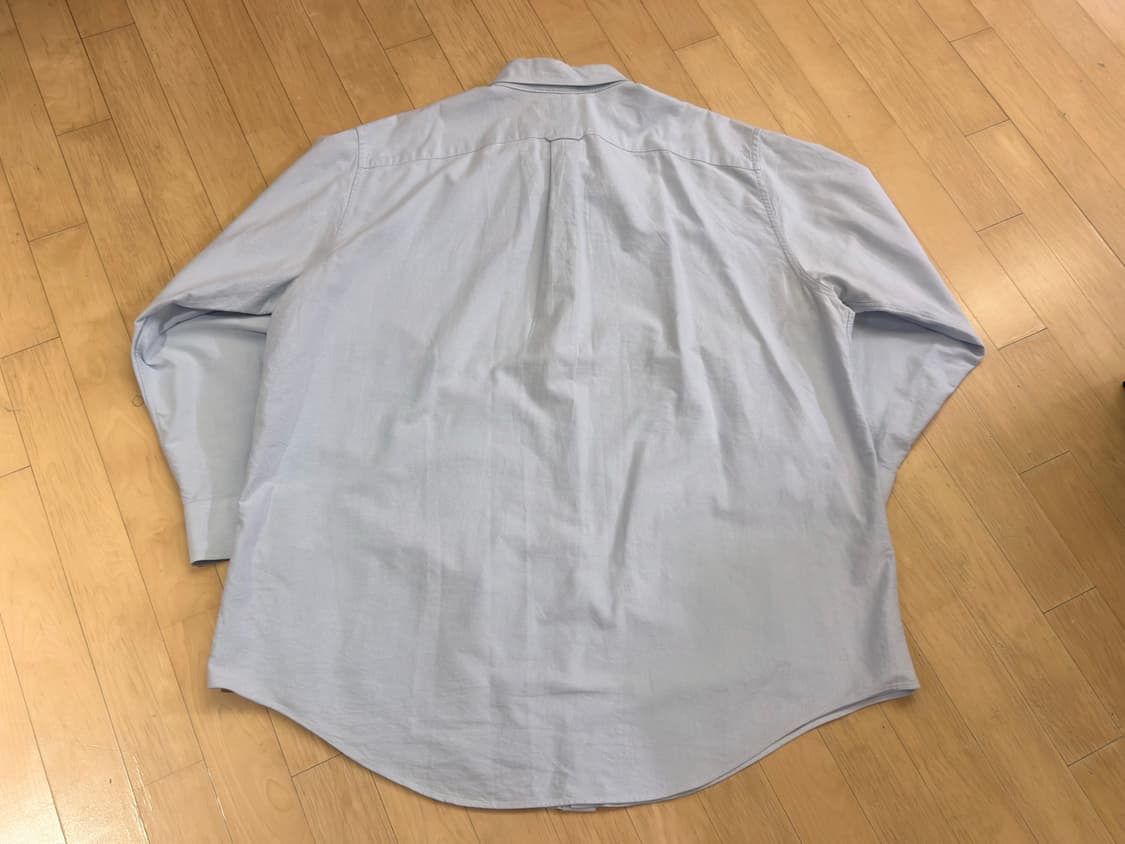 [칼하트] 가슴 74 역대급 빅사이즈! 라이트블루 오버사이즈 코튼 셔츠 상품이미지3