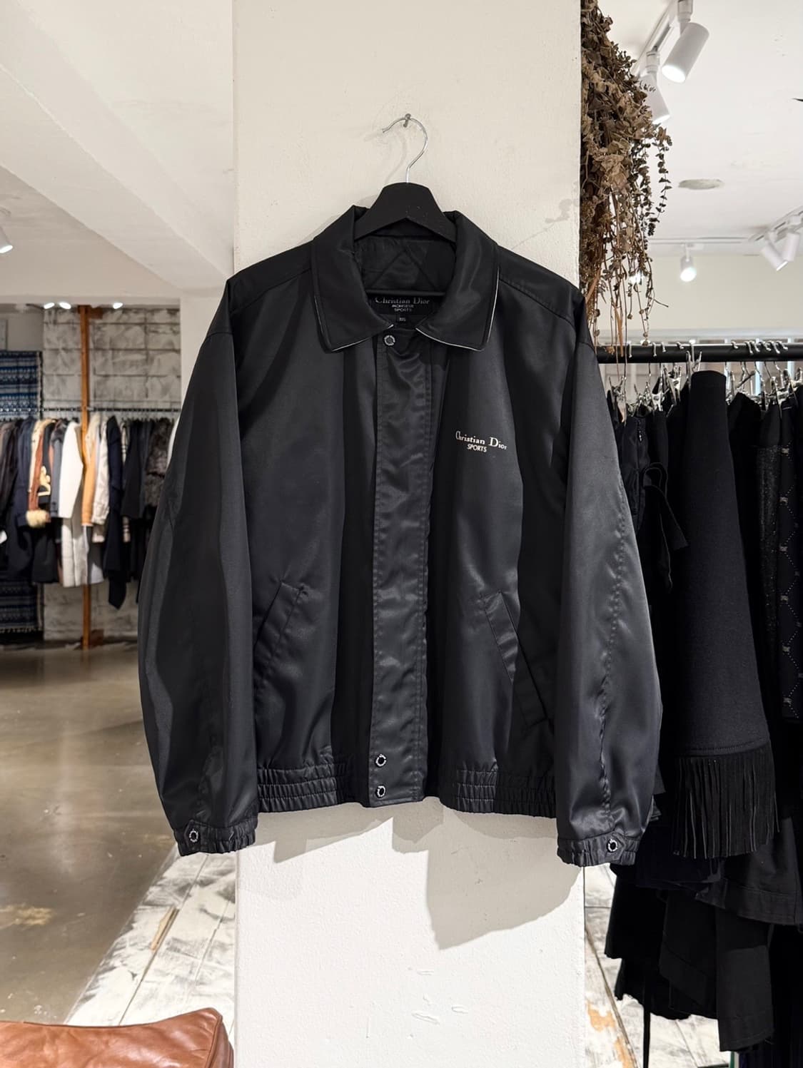 크리스찬 디올 몬슈어 스포츠 블랙 나일론 블루종 자켓 상품이미지1