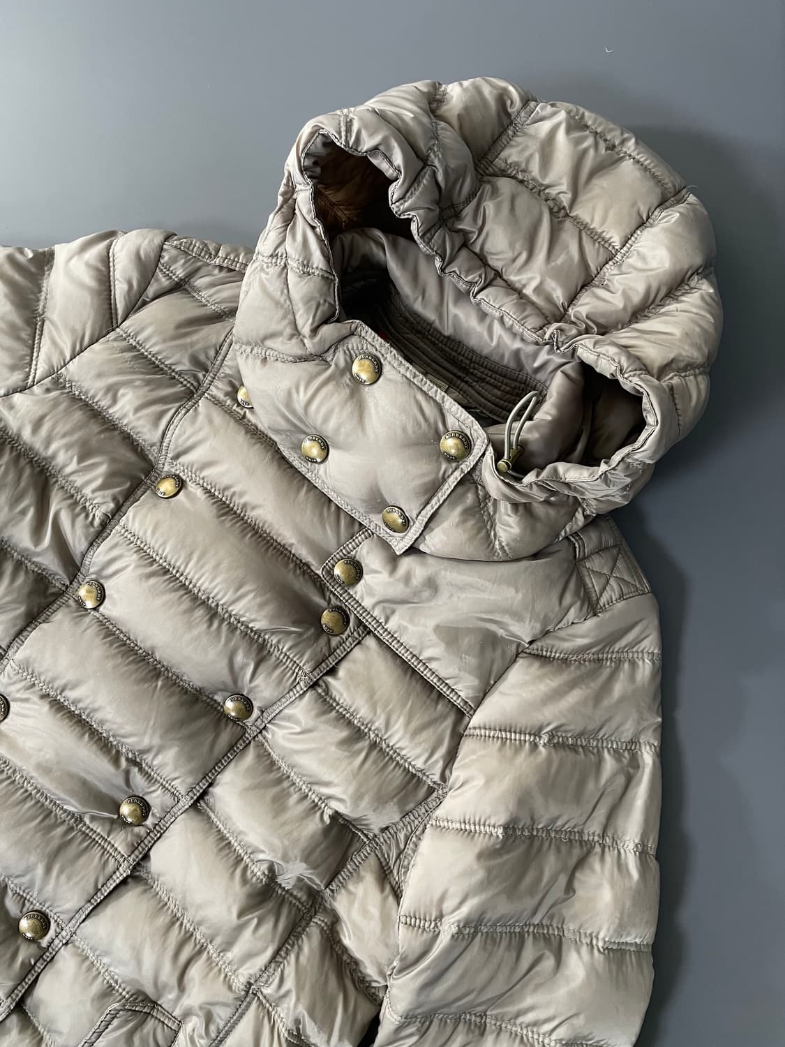 [M] 버버리 브릿 밸티드 경량 구스다운 패딩 점퍼 상품이미지3