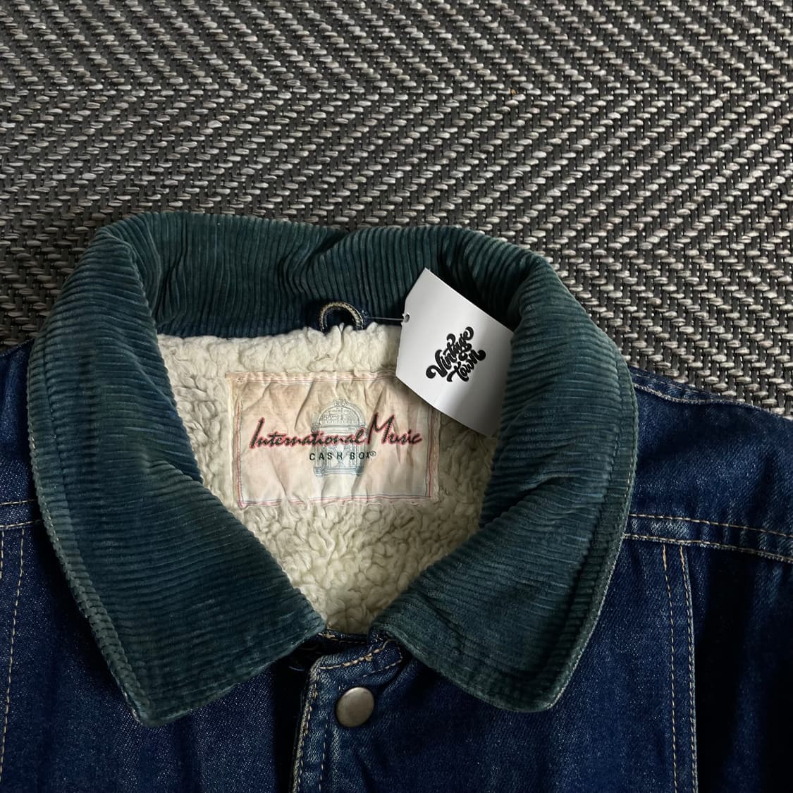 USA 오리지날 빈티지 아메카지 데님 워크 자켓y 3276 상품이미지7