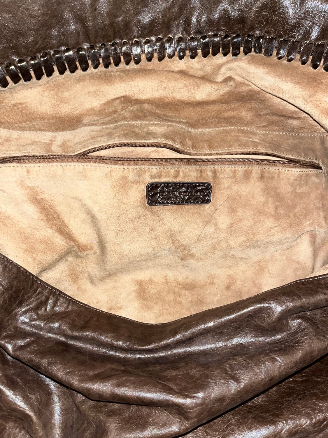 brown leather shoulder bag 상품이미지8