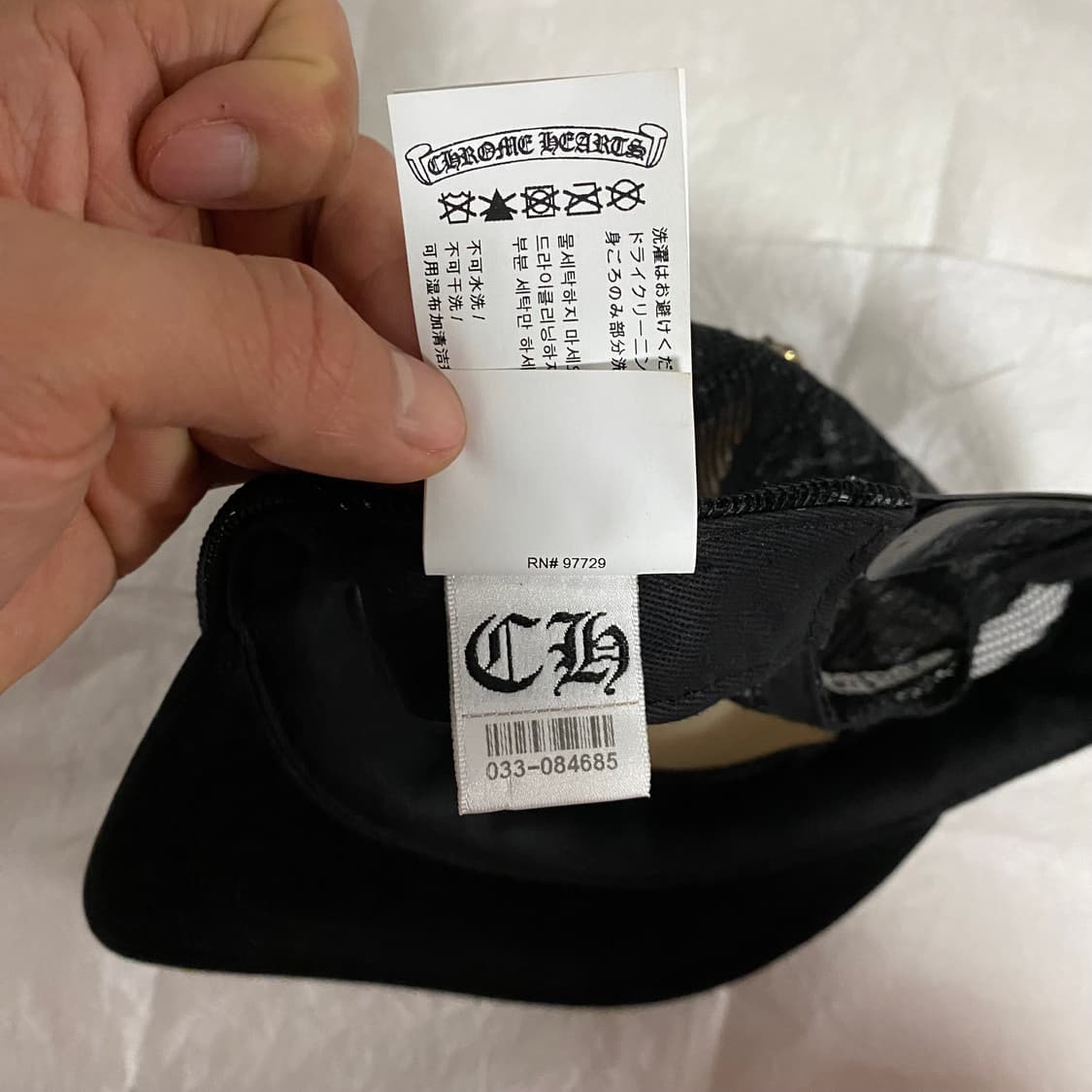 [Free] 크롬하츠 킹 타코 폼 프론트 메쉬 트러커햇 블랙 화이트 상품이미지9