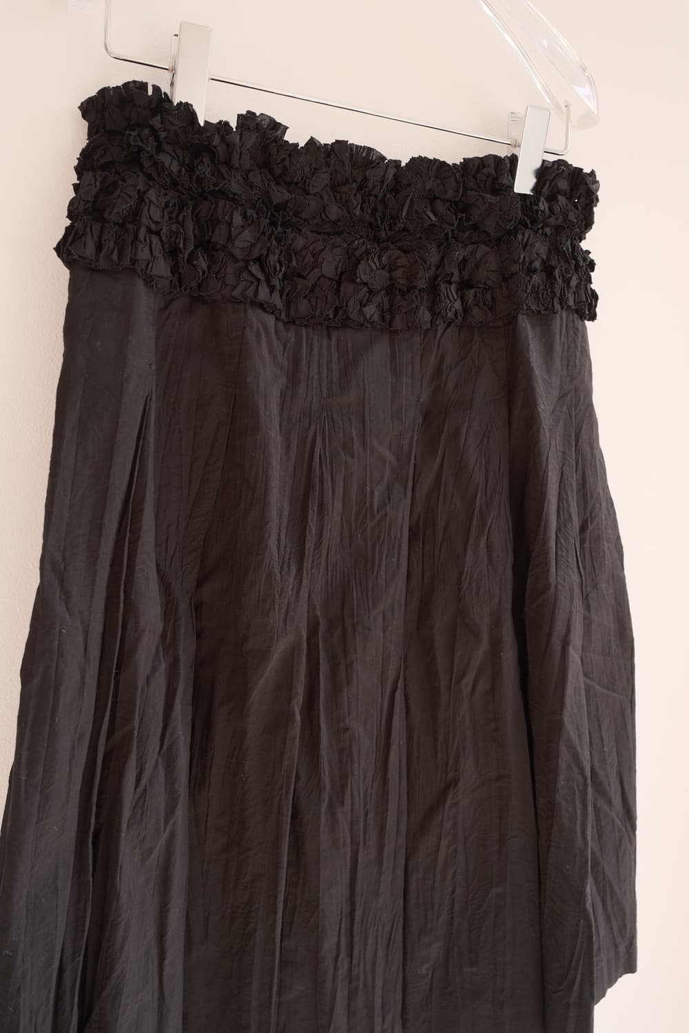 Frill belt pleated wrinkle wrap skirt 상품이미지10